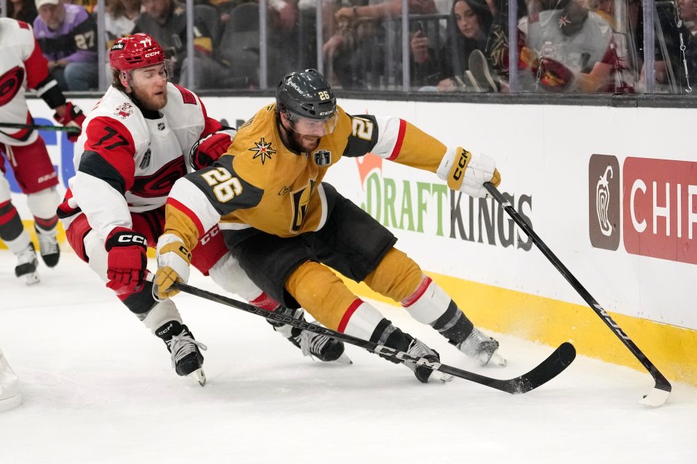 Vegas-Carolina Stanley Cup Final by the numbers through 3 games