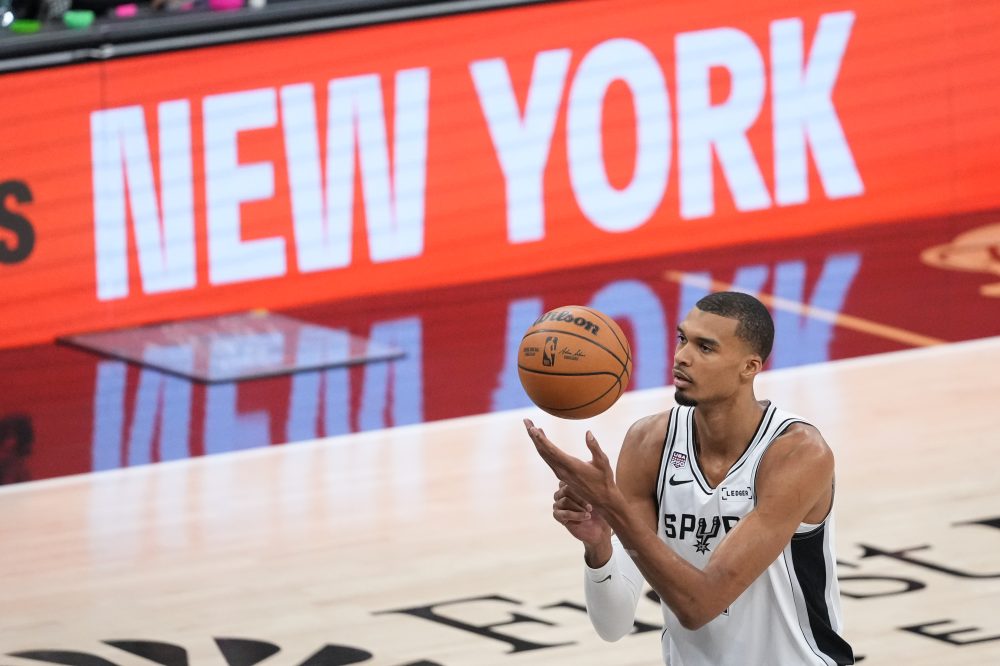 Victor Wembanyama says he’s ‘built for’ the pressure of the NBA Finals with the Spurs down 2-0