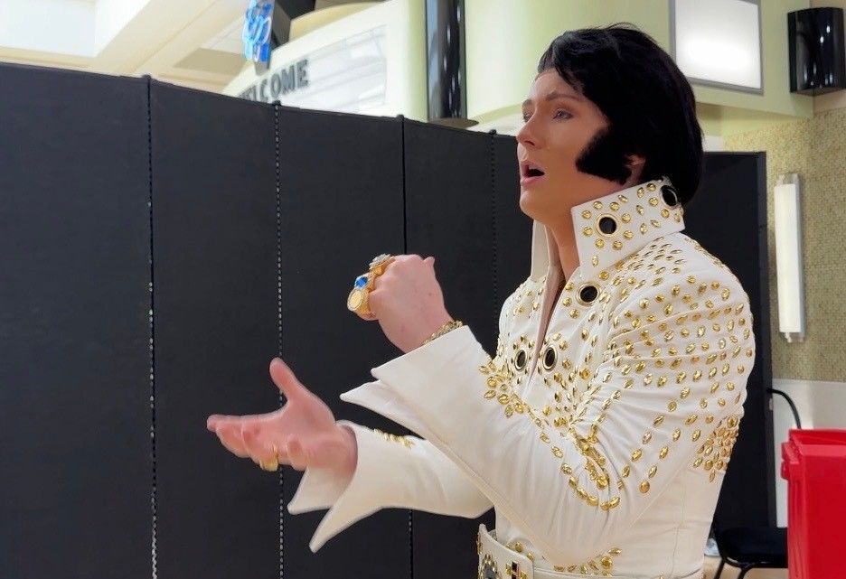 With jumpsuits, wigs and dance moves, these young boys and teens keep Elvis’ legacy alive