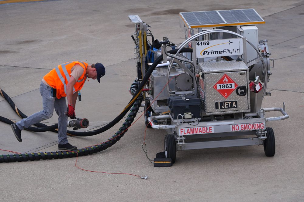 US carriers spent $6.5B on fuel in April; global profit forecast is cut nearly in half