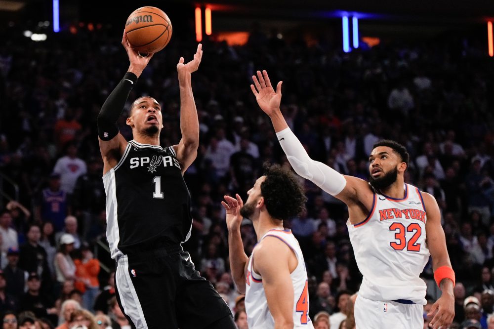 Victor Wembanyama and the Spurs are undaunted on the road at the Knicks in the NBA Finals