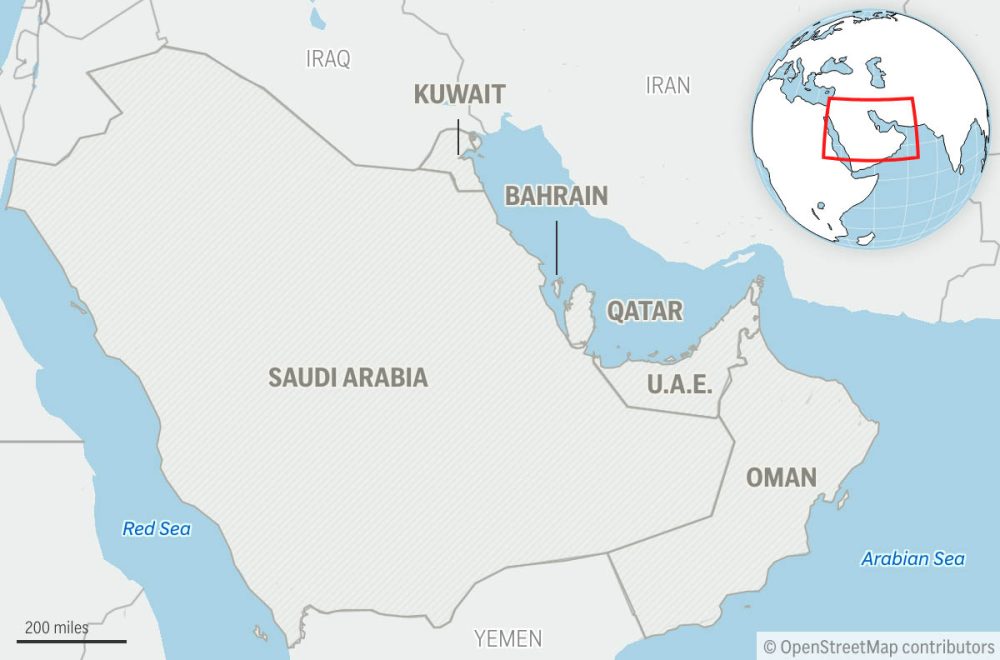 The Latest: Iran and US exchange fire as hostiles escalate in Mideast region