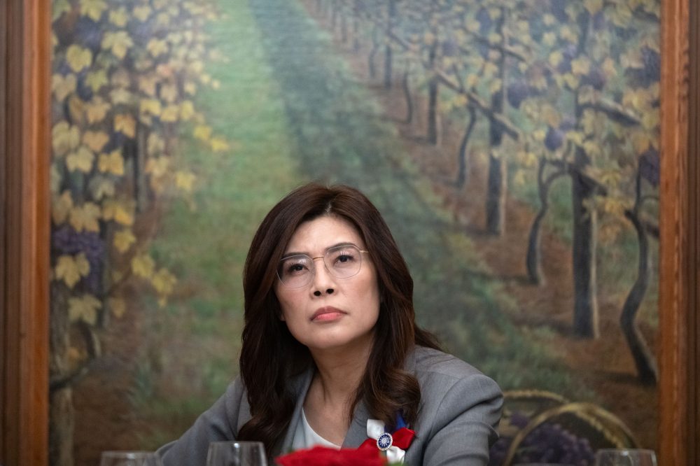 Taiwan’s opposition leader touts talks with China as necessary for peace during US trip