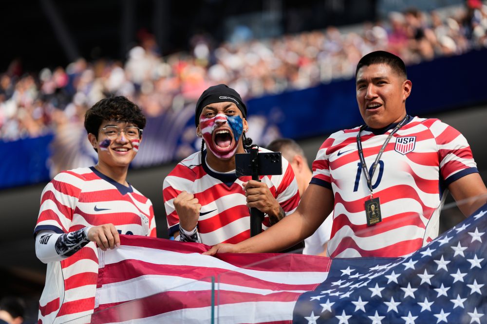 Roaring crowds in stars and stripes show up for the US team, and soccer’s moment in their country