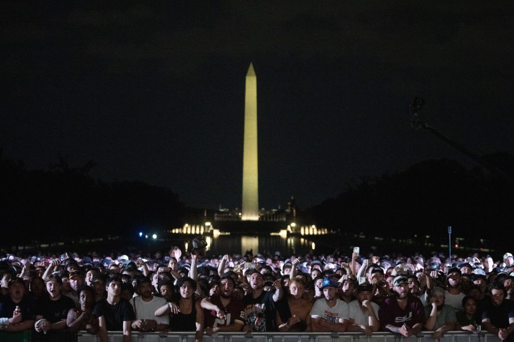 Inside the crowd drawn to Trump’s unusual UFC fight night at the White House