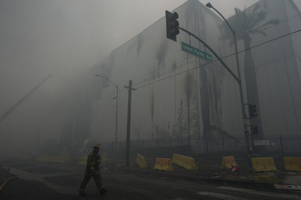 What to know about a cold storage warehouse fire in Los Angeles