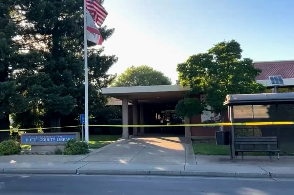 Shooting at a Northern California library kills 2, and a suspect is in custody