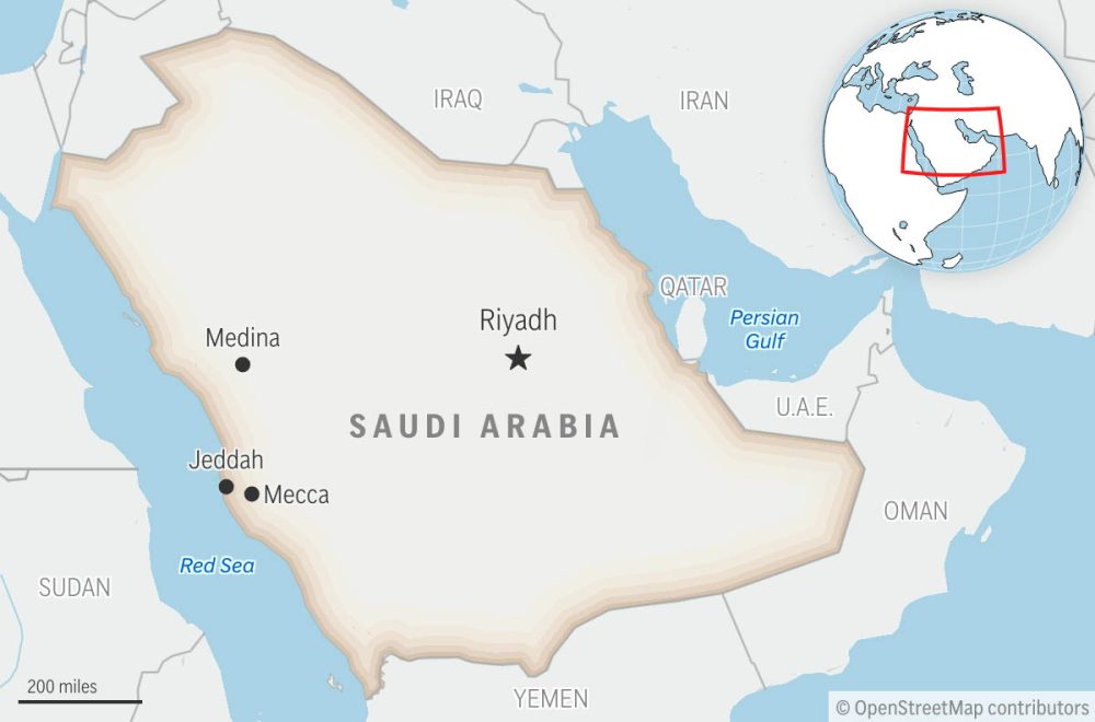 Aramco oil company helicopter crashes in Saudi Arabia, killing all 14 on board