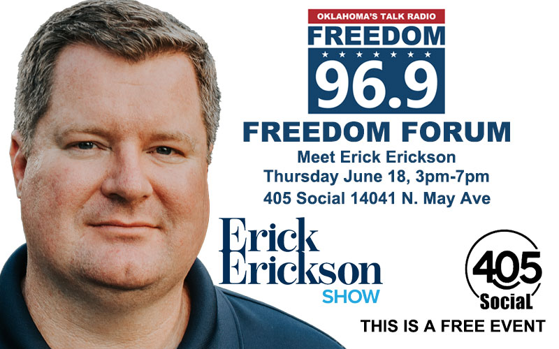 https://www.freedom969.com/contests/freedom-forum-with-erick-erickson