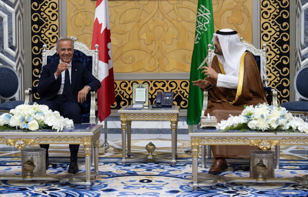 Canada’s Carney visits Saudi Arabia as the prime minister seeks to expand ties with kingdom