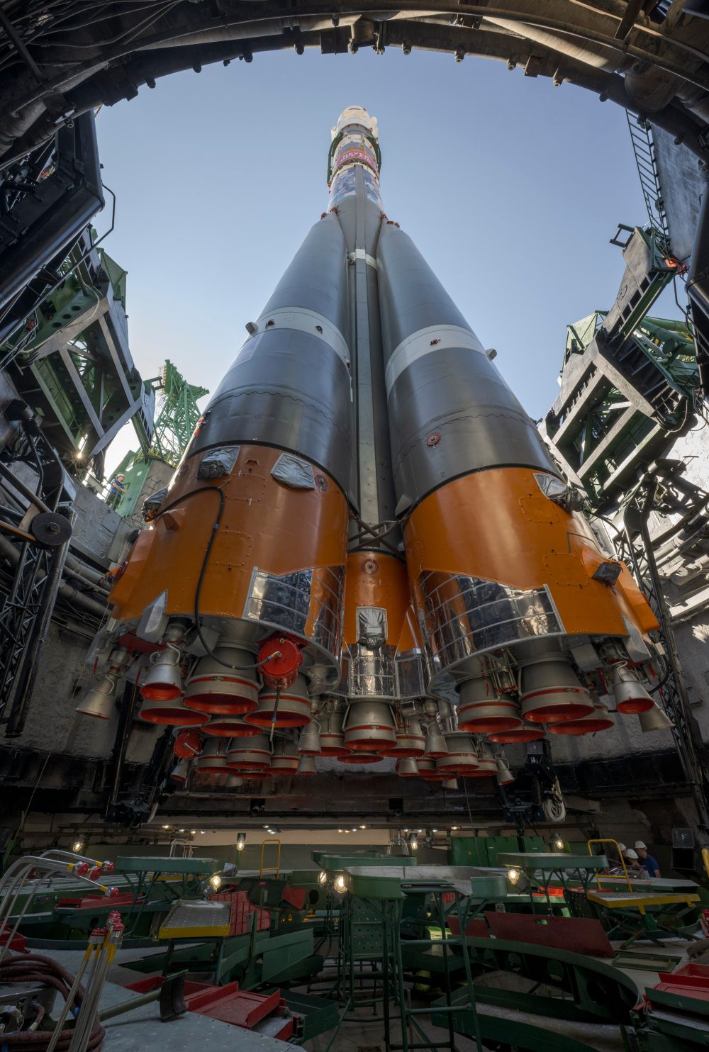 NASA chief visits Russia’s space launchpad for U.S.-Russian crew launch