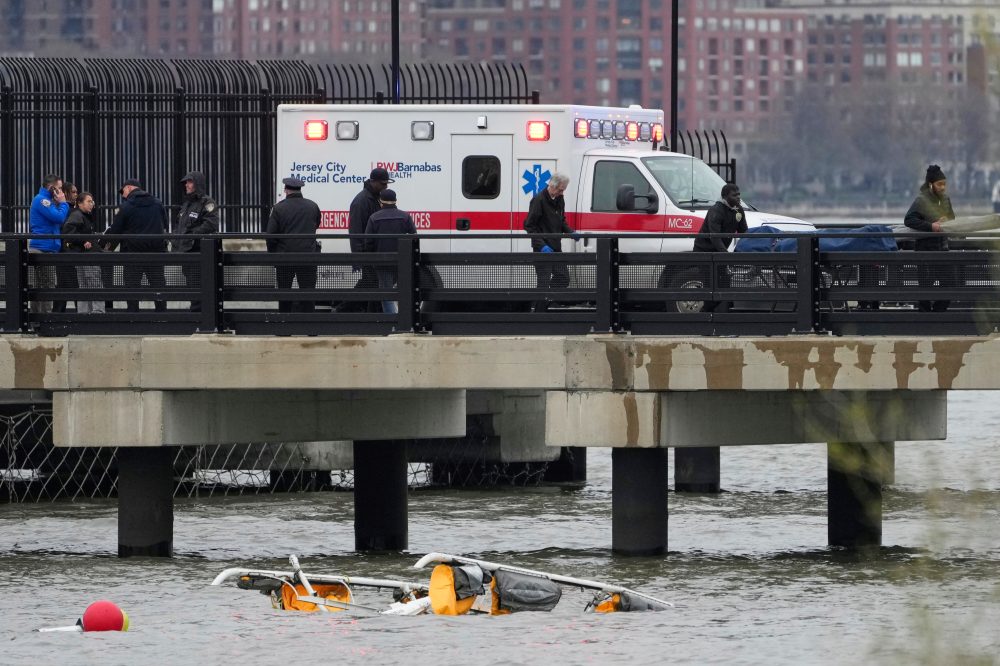 NYC helicopter that crashed and killed 6 last year showed signs of a bird strike, safety board says
