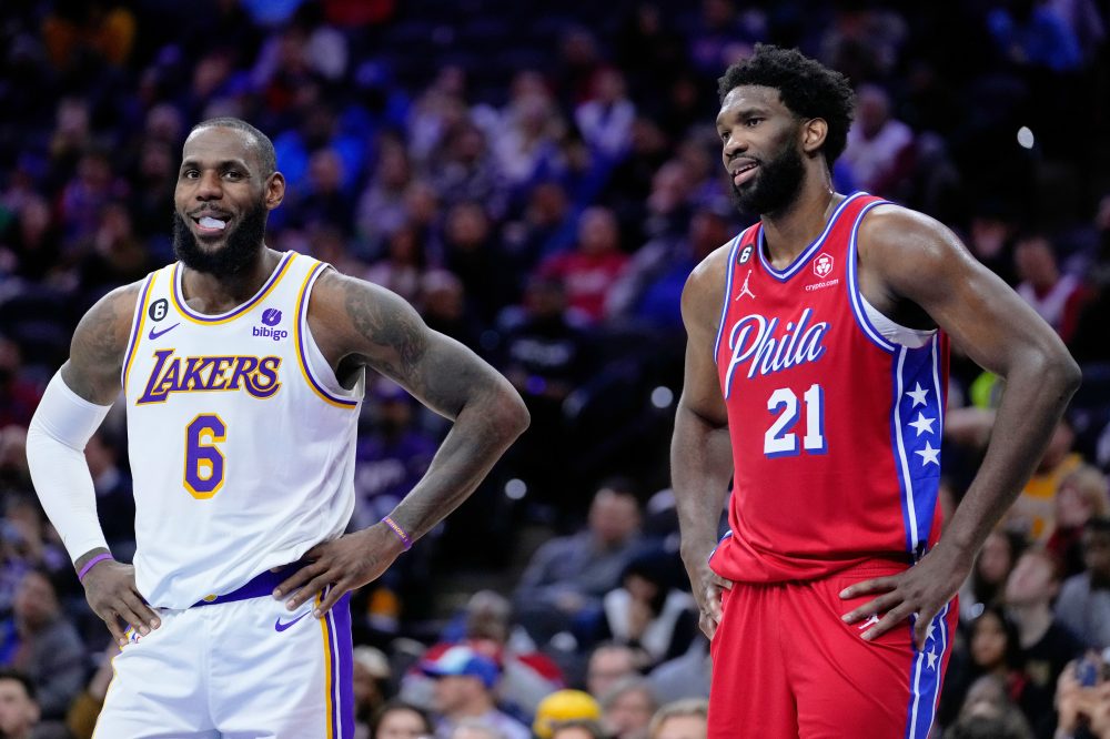 76ers celebrate James’ arrival with coronation photo fit for basketball’s King