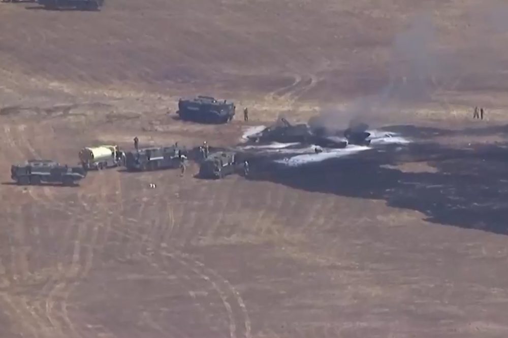Marine Corps says F-35B stealth fighter crashed in California, pilot ejected safely