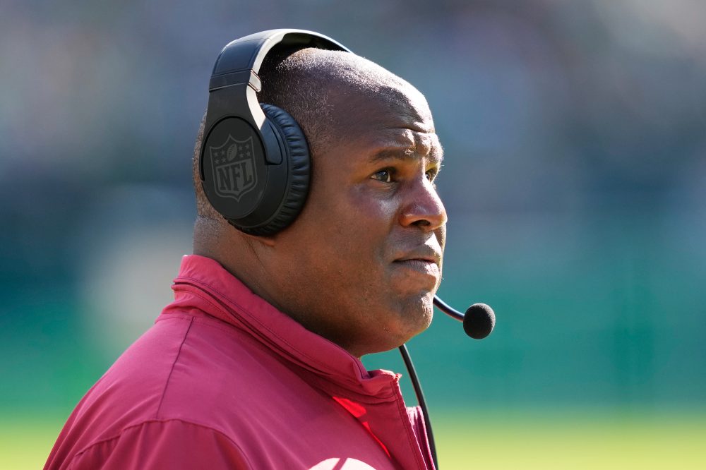 Chiefs’ Bieniemy checks in at camp as wife’s shooting leaves offensive coordinator’s return unclear