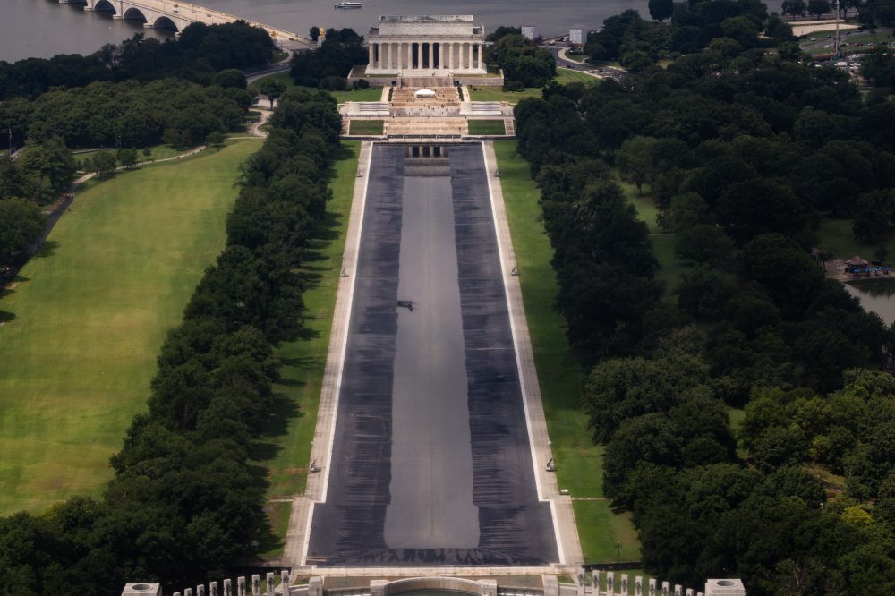 FACT FOCUS: A look at Trump’s false and misleading claims about the Reflecting Pool