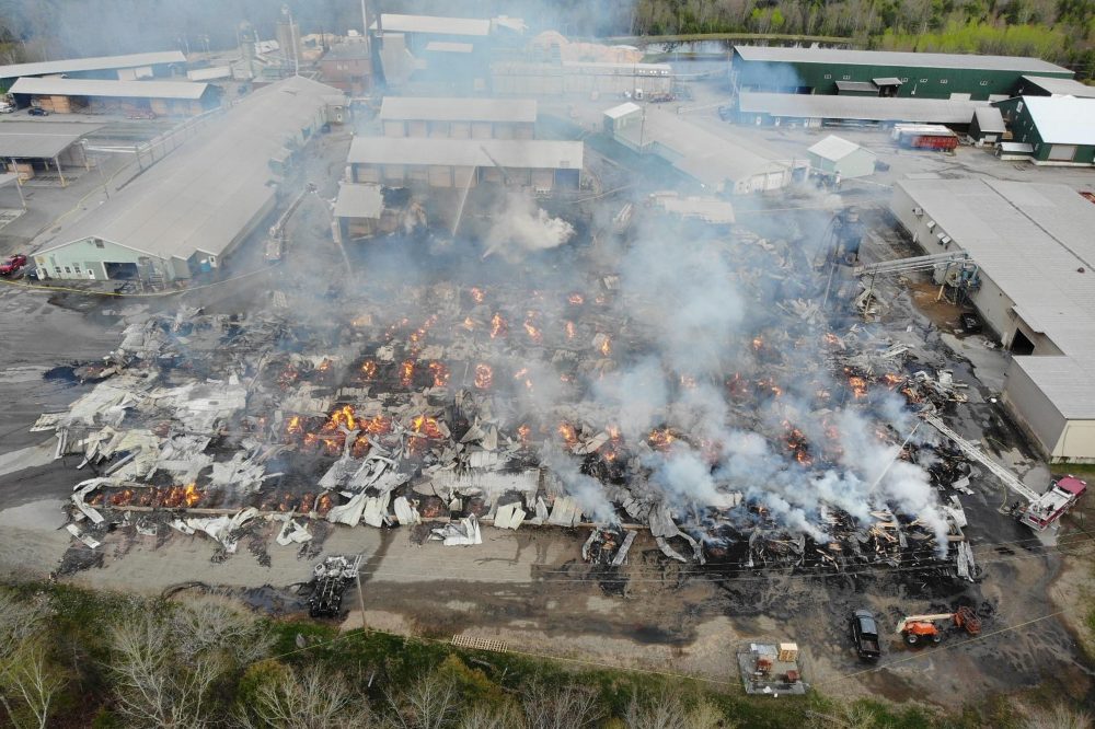 Federal report says firefighting tactics at Maine lumber mill explosion aided the blast