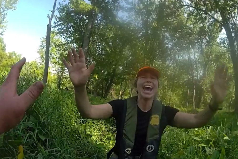 Video captures rescue of river tubing group stranded for 3 days, living off bark and flowers