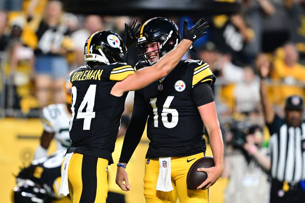 Rookie Drew Allar has 2 TD passes, 1 TD run as Steelers beat Packers 28-9 in preseason opener