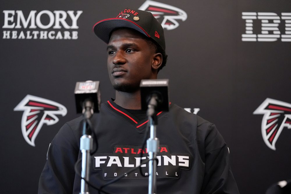 NFL suspends Falcons’ James Pearce Jr. for 8 games after his arrest in domestic dispute