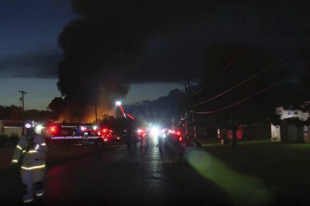 Explosions and fire tear through Ohio industrial building, 2 workers unaccounted for