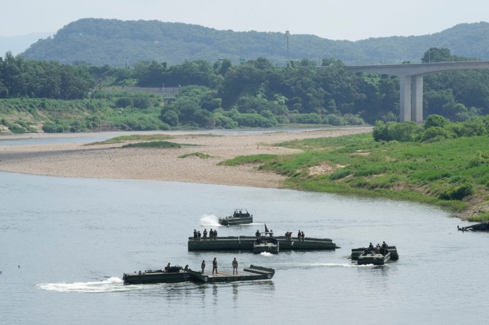 South Korea says the South Korean and US militaries have agreed to shorten their drills