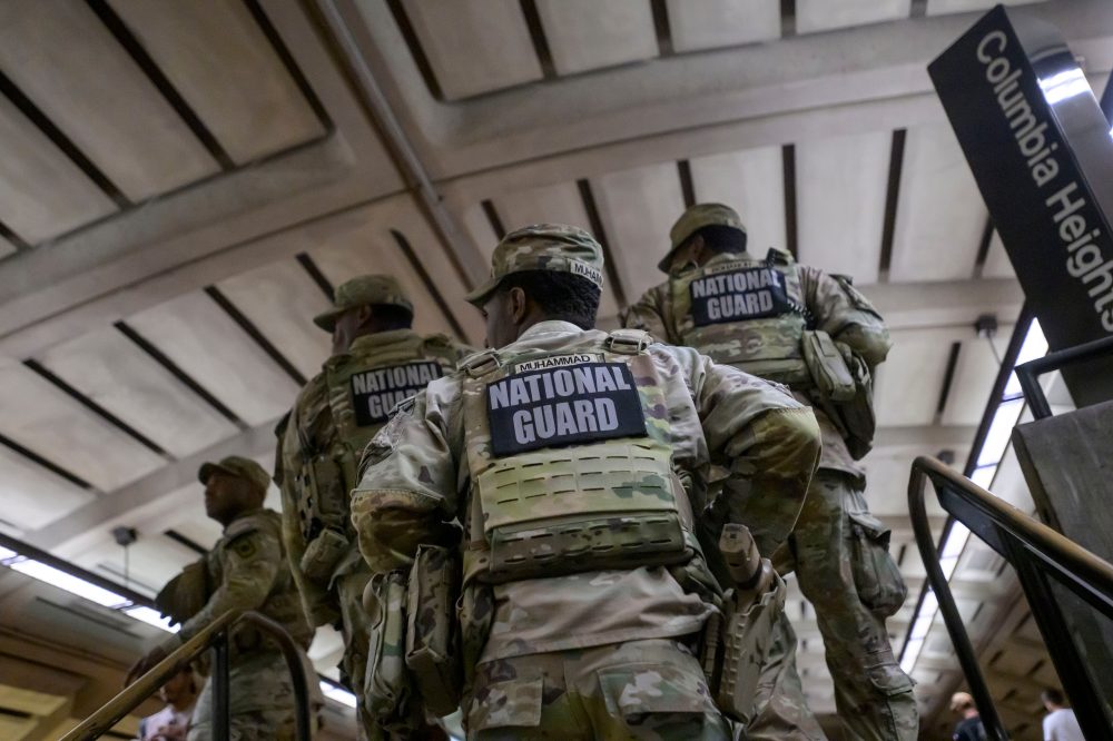 Trump threatens lawsuit against nonprofit that questioned whether National Guard plan lessened crime