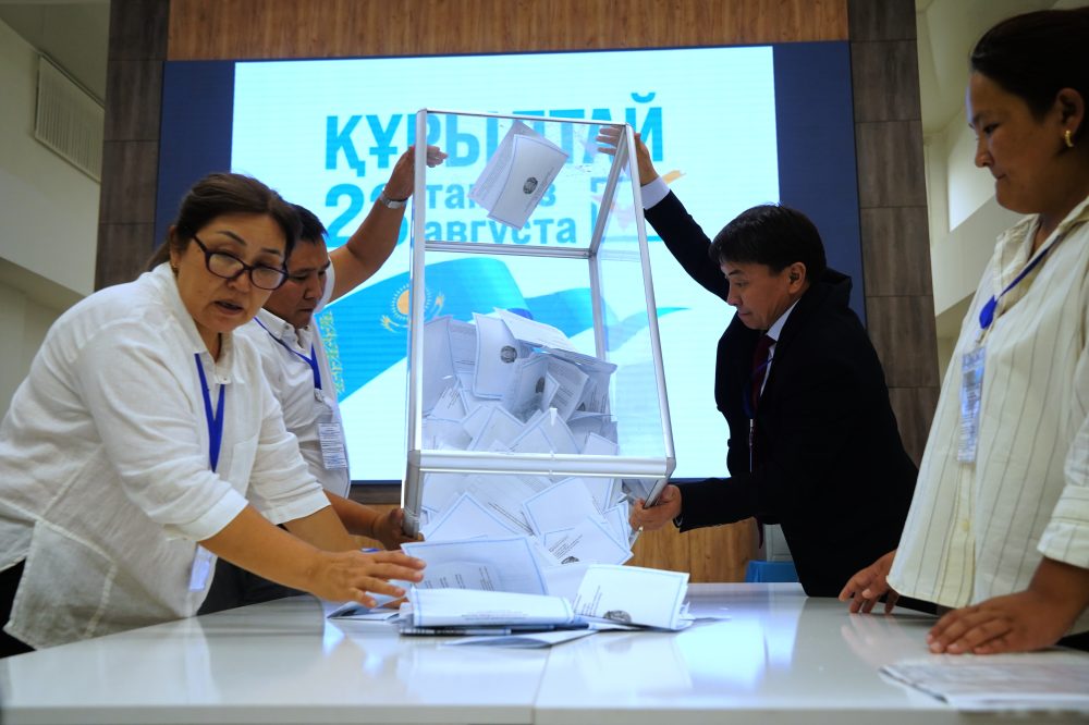 Kazakhstan’s pro-government party wins parliamentary election, boosting president’s grip on power