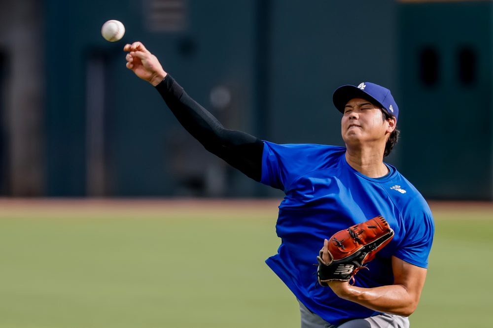 Shohei Ohtani throws bullpen session as he moves closer to return to mound