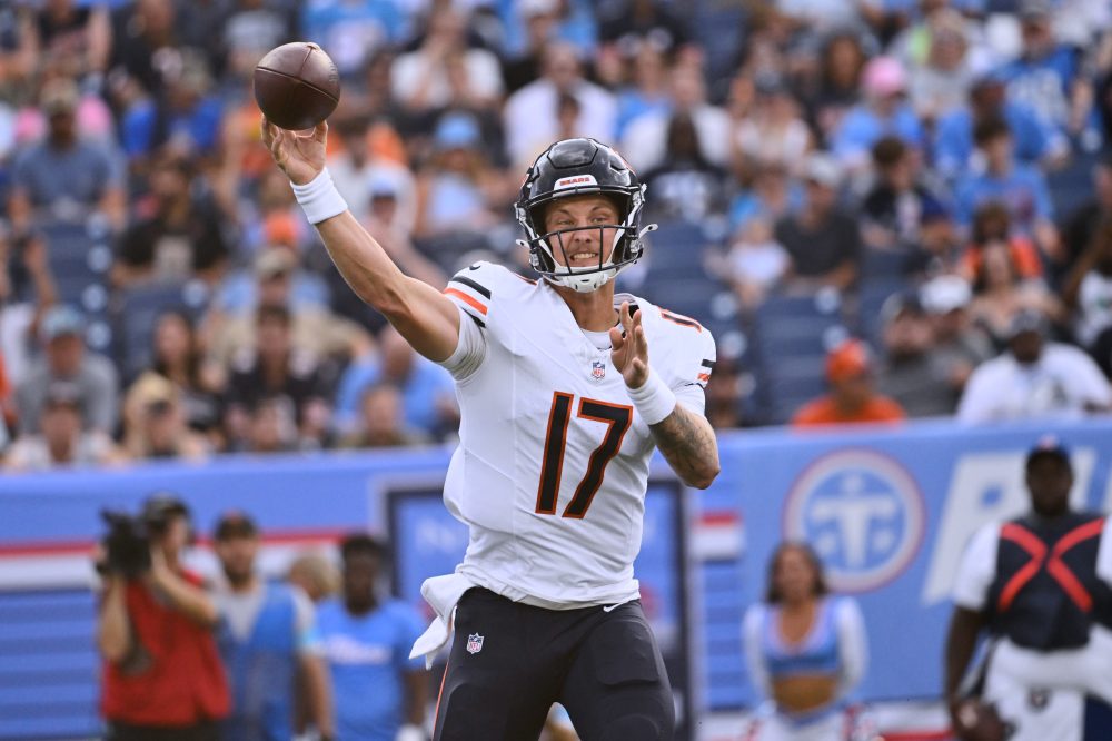 Tyson Bagent sparks the Bears with a 97-yard opening TD to wrap preseason with win over Titans