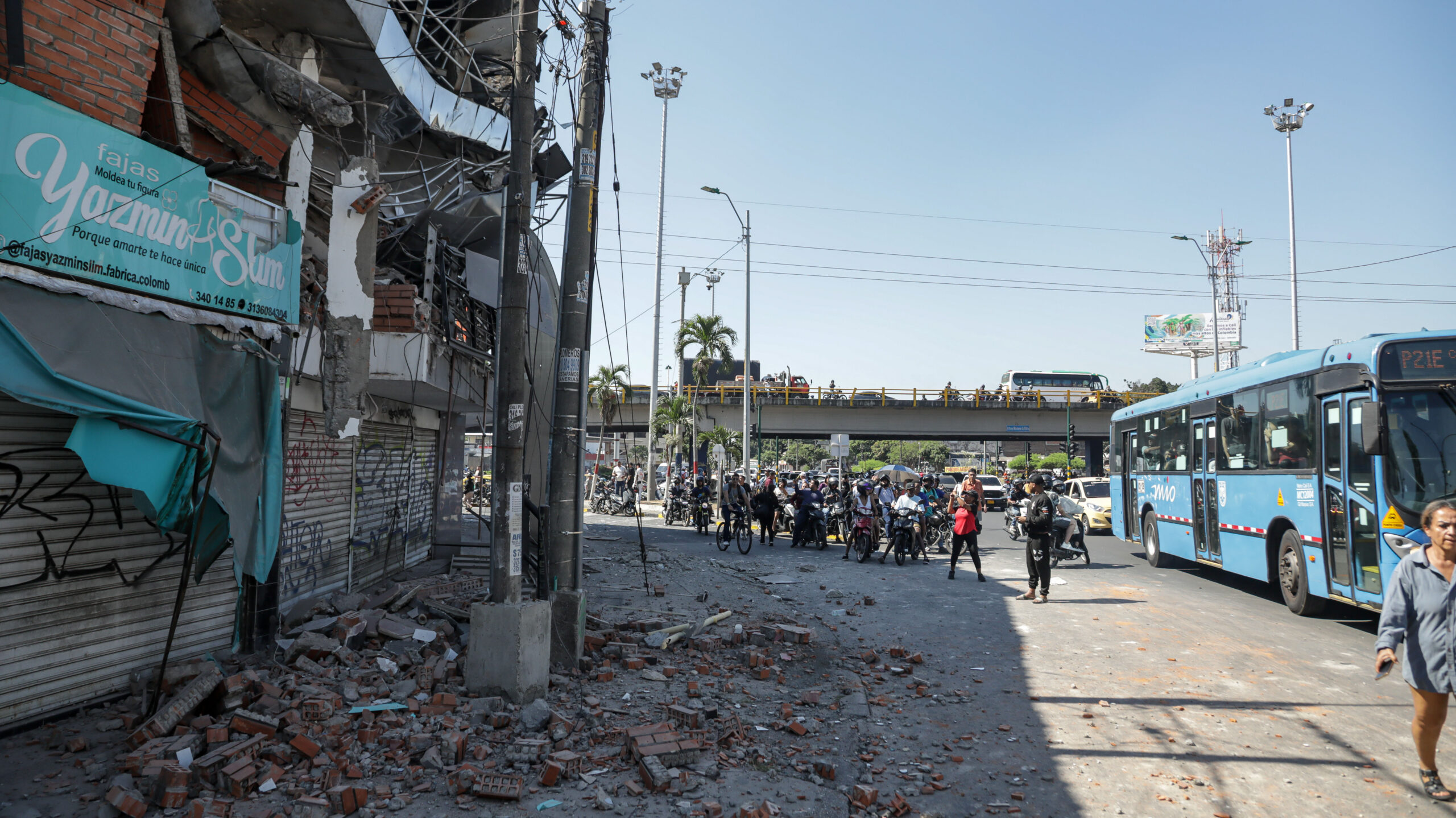 Colombia earthquake: Over 100 dead, people trapped in collapsed buildings, officials say