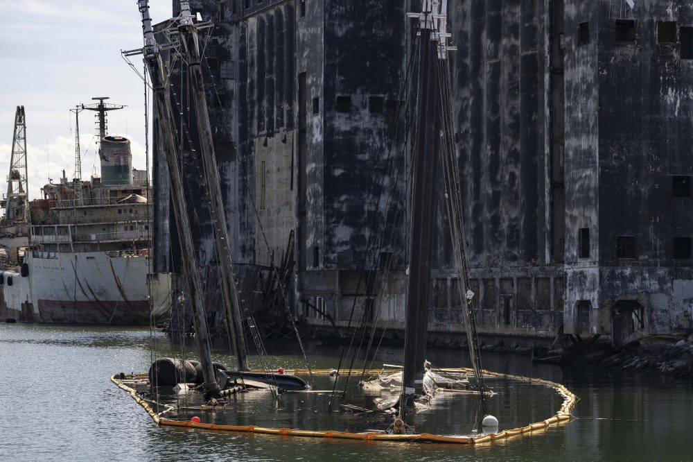 Schooners that graced a Maine-themed quarter or hosted Cousteau rest at the bottom of a NYC canal
