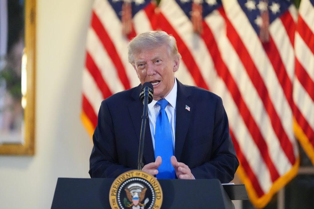 The Latest: Trump turns to a dual economic and military approach in latest attempt to squeeze Iran