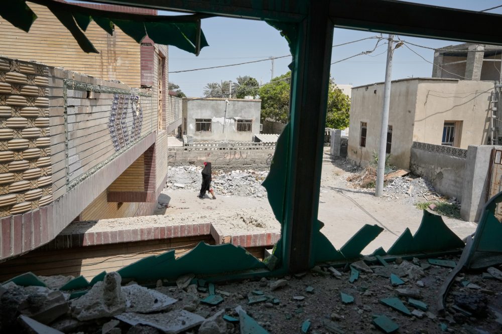 Photos show destruction and mourning after a strike on an Iranian wedding