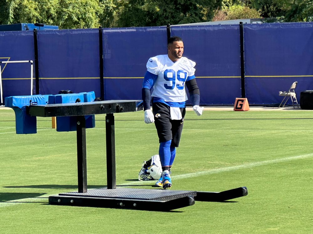 Aaron Donald ruled out of the Rams’ season opener against the 49ers, won’t travel to Australia