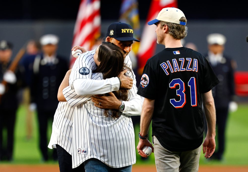 Daughter of 9/11 victim throws out first pitch as Yankees mark 25th anniversary of attacks
