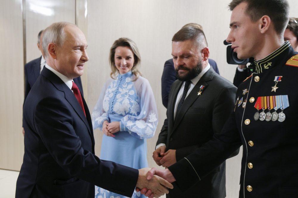 Russia touts candidates who fought in Ukraine for its wartime parliamentary election