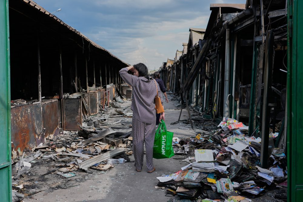As Russian strikes destroy millions of books, Ukraine’s literary future hangs in the balance
