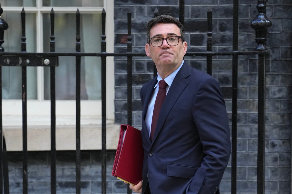 Britain’s Burnham is set to meet Trump for the first time at the UN in New York