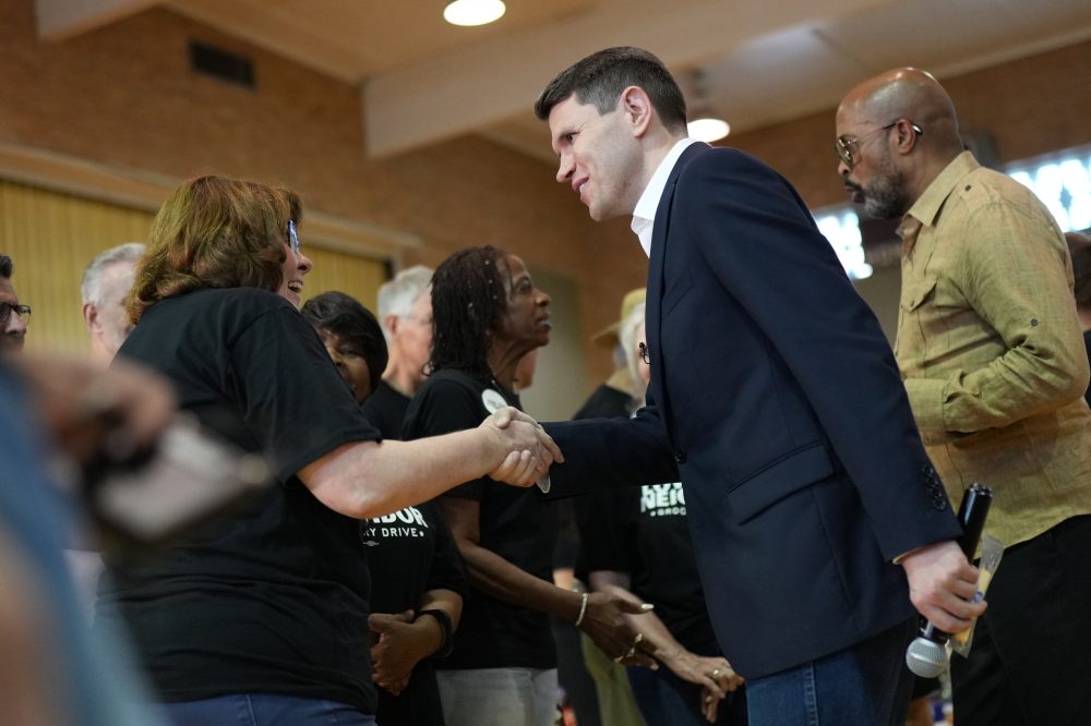 Talarico works to reach Black voters in his bid to win a US Senate seat as a Democrat in Texas