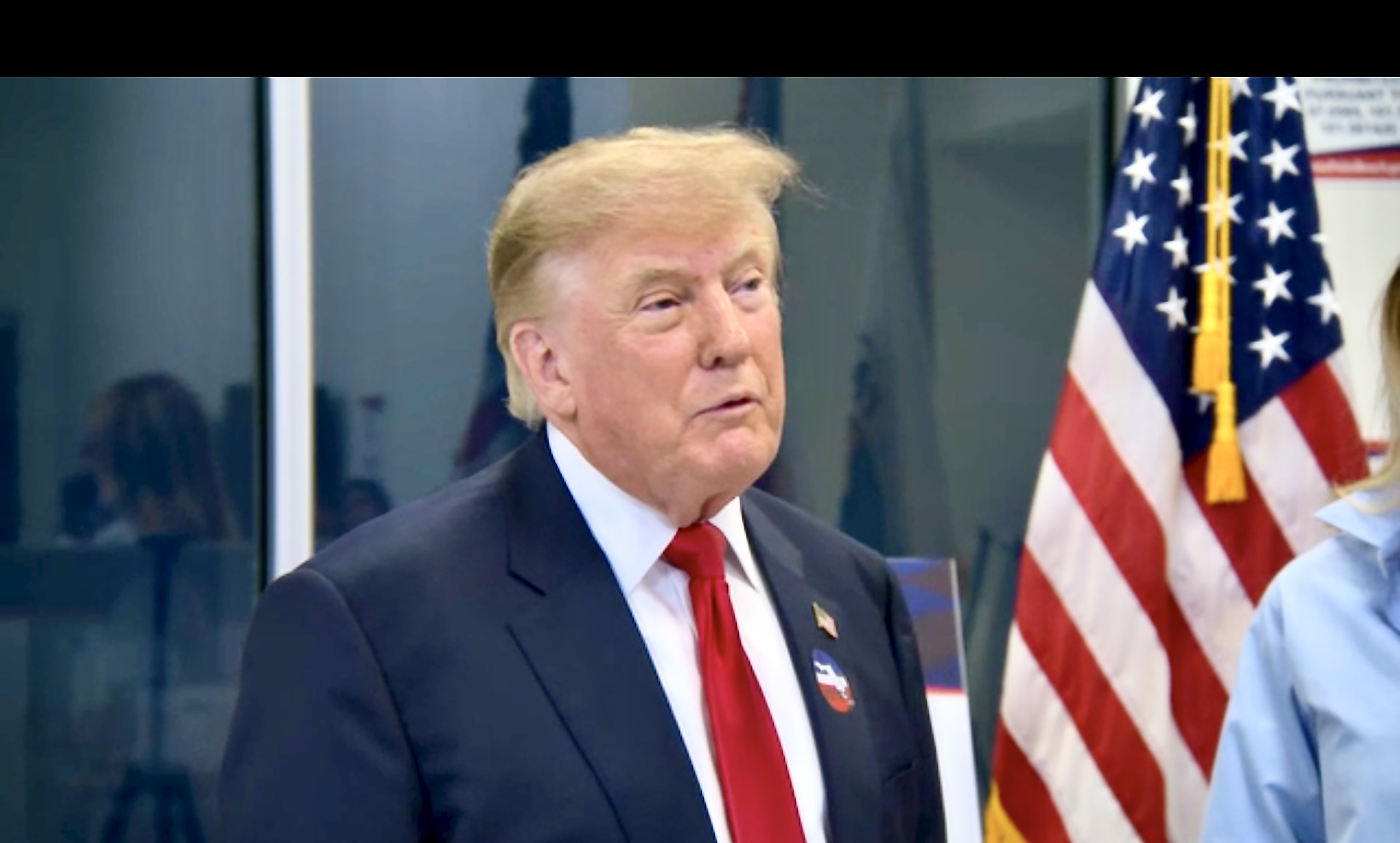 Trump Votes Early In Midterm Election Prior To Georgia Rally
